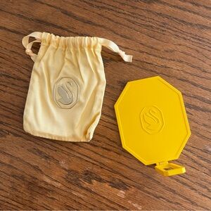 Swarovski Yellow Compact Mirror + Dustbag GWP